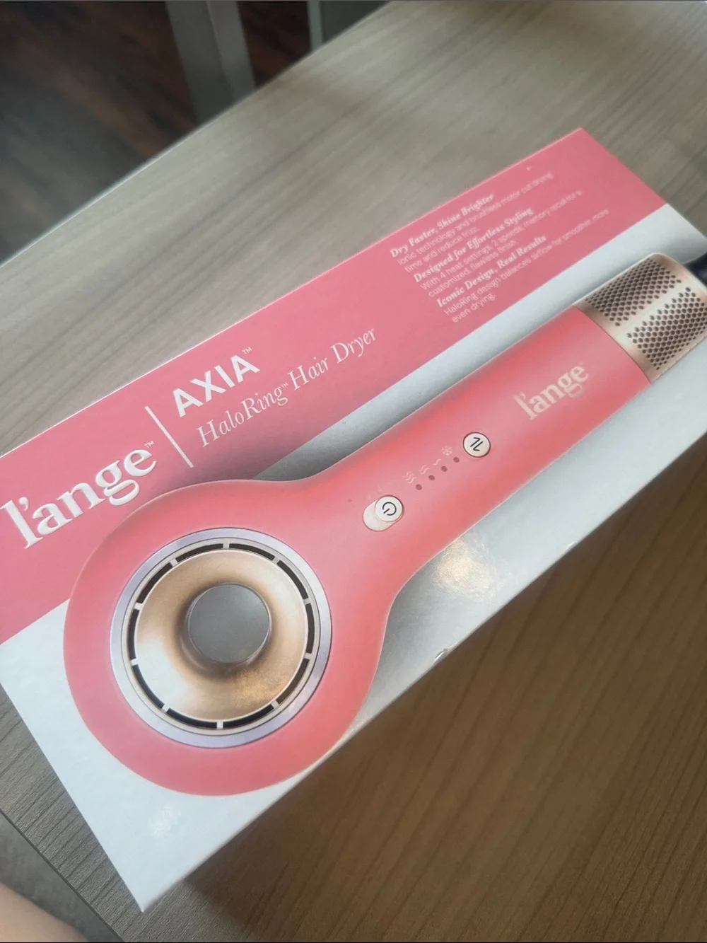 Lange AXIA HaloRing Hair Dryer - Pink